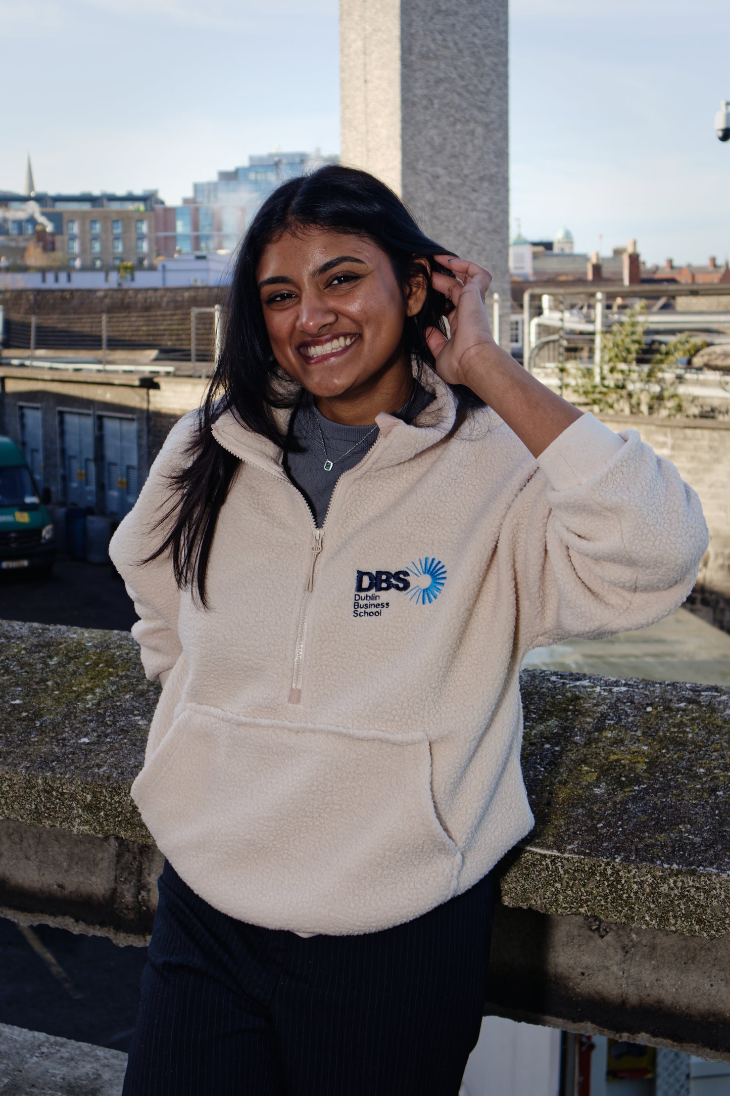 DBS Sherpa Fleece - 1/2 Zip (ladies range)